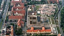 Luftaufnahme Justizvollzugsanstalt Nürnberg