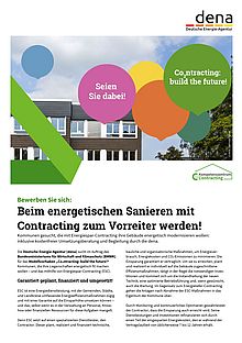 dena-Factsheet: Beim energetischen Sanieren mit Contracting zum Vorreiter werden!